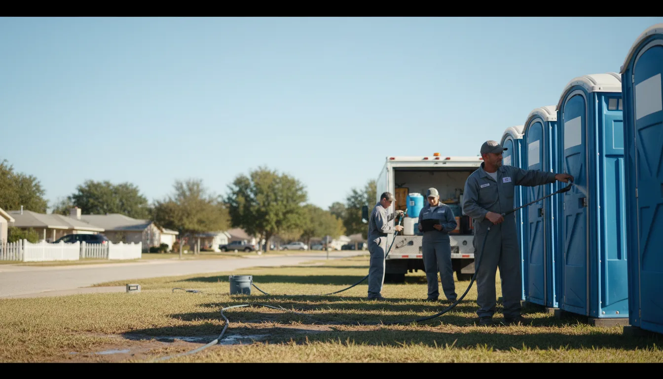 Long-Term Portable Toilet Rental in Parksley, VA near me